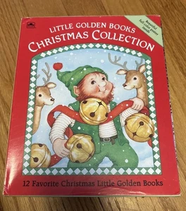 Vintage Little Golden Books Christmas Collection 1987 Inklusive Poster Set Lot - Bild 1 von 17