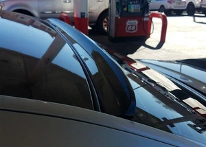 Unpainted For MERCEDES BENZ C-Class C205 Coupe K Style Roof Lip Spoiler C250 - Picture 1 of 10