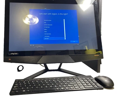 Lenovo IdeaCentre 700-22ISH 21.5" AIO PC Intel G4400T RAM 8GB 1TB Win 10 Home - Image 1 of 4