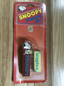 Vintage Snoopy Hefter Set Peanuts 1958 OVP Made in USA - Bild 1 von 6