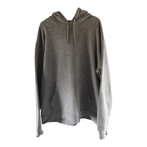 Kangaroo Poo KO30298 Hoodie – Grey Marl – Size XL – VGC – Men’s Fleece Pullover - Picture 1 of 5