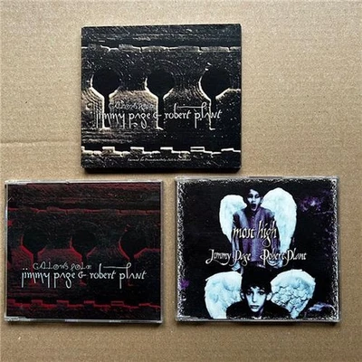 Jimmy Page + Robert Plant - 3  x promo CD singles -gallows pole x 2 + most high Foto 1 de 4