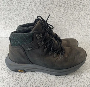Merrell Women’s Ontario Mid Waterproof Brown Leather Hiking Boots - UK 7 EU 40.5 - Picture 1 of 9