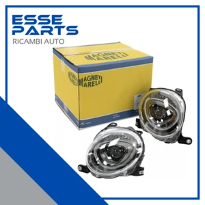 Fari Fanali Anteriori Fiat 500 16 Restyling Alogeni MARELLI H7 COPPIA - Imagen 1 de 5