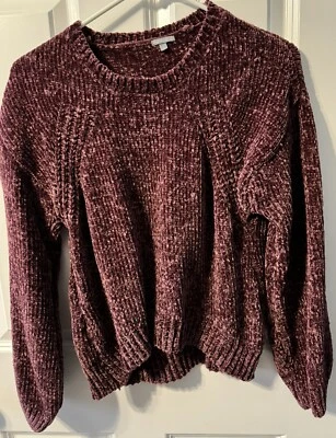 SUÉTER MUJER TALLA X-PEQUEÑO CHARLOTTE RUSSE EN CIRUELA MORADO Foto 1 de 3