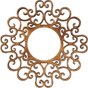 Ekena Millwork Ceiling Medallion 3/4"x26"x26" Reims Architectural PVC Pierced - Picture 1 of 3