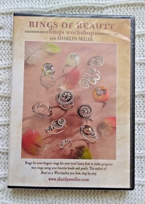 ANILLOS DE BELLEZA - ANILLOS TALLER CON SHARILYN MILLER (DVD) R -4, NUEVO - PUBLICACIÓN GRATUITA Foto 1 de 2