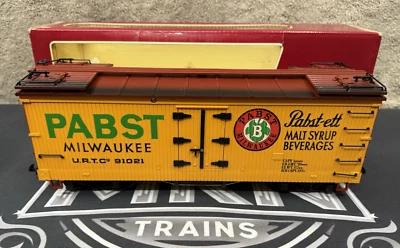 LGB 4074 Z02 Refrigerator Box Car Train Schlitz Beer LN/Box G Scale - Image 1 of 4