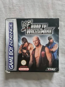 WWF ROAD TO WRESTLEMANIA Complete Nintendo Game Boy Advance UK / EUROPEAN GBA - Picture 1 of 11