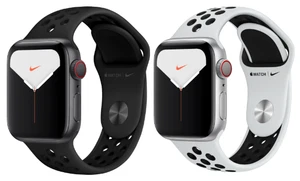 Apple Watch Series 5 44mm (GPS + Cellular) Nike Edition Aluminum Case - Good - Picture 1 of 11