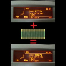 Para Peugeot 307 407 408 Multi Info Diplay Indicador Pixel Reparación Lámina 05