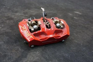 Rear Left Brake Caliper & Bracket Red 9J1615423 OEM Porsche Taycan 2021 - Picture 1 of 5