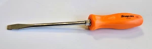 Snap-on Tools USA NEW ORANGE Hard Handle 5/16" Flat Head Screwdriver SDD6AO - Picture 1 of 5