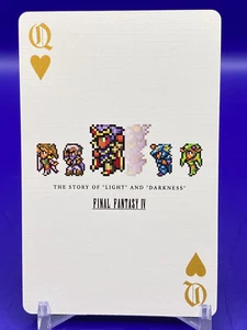 Heart 12 FINAL FANTASY UNIQLO 35 TRUMP YOSHITAKA AMANO SQUARE ENIX Japonés - Imagen 1 de 2