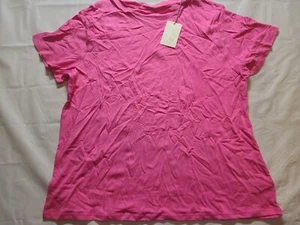 Women's Short Sleeve T-Shirt A New Day Pink Size XL - Picture 1 of 5