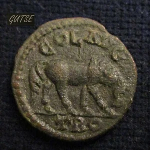 IMPERIO ROMANO-84, GALIENO, 253-268 D.C., AS, TROAS, ALEJANDRÍA, EN ESTADO BVF+ - Imagen 1 de 2