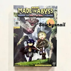 Anime DVD Made in Abyss Season 1+2 + 3 Movies ENGLISH DUB & SUB All Region - Picture 1 of 2