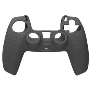 Silicone Case for Sony PS5 DualSense Controller Black Protector - Picture 1 of 1