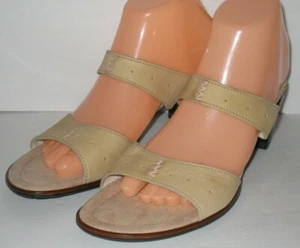 Sandalias de Tacón STONEFLY Energel Beige Cuero Talla 40 EU 9.5 EE. UU.  - Imagen 1 de 6