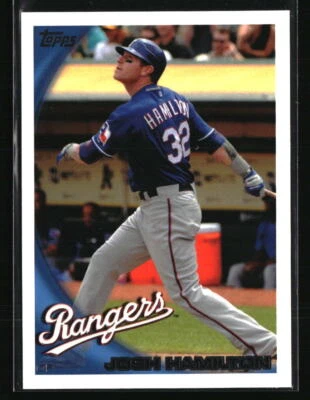 Josh Hamilton 2010 Topps #175 Baseball Card - Image 1 of 2