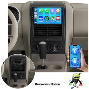 CAR STEREO RADIO FOR 2002 2003-2010 FORD EXPLORER ANDROID 13 CARPLAY GPS NAVI BT - Picture 1 of 16
