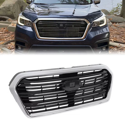 Parrilla de parachoques delantera negra cromada para Subaru Ascent 2019-2022 91121XC01A Foto 1 de 4
