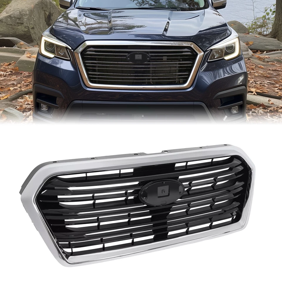 Решетка решетка переднего бампера черная хромированная для Subaru Ascent 2019-2022 91121XC01A - Изображение 1 из 4