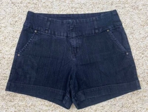 Maurices Jean Shorts Women's size 11/12 Mid Rise Stretch Denim (Waist 32") - Picture 1 of 21