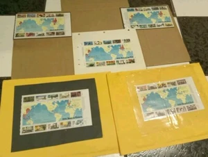 Complete SET of 5 Sheets A World at War 29 cent Stamps 1941 1942 1943 1944 1945 - Picture 1 of 22