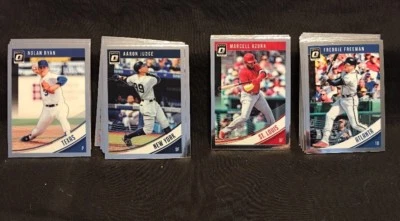 2018 Panini Donruss Optic Baseball Base Cards Lot You Pick - Image 1 of 2