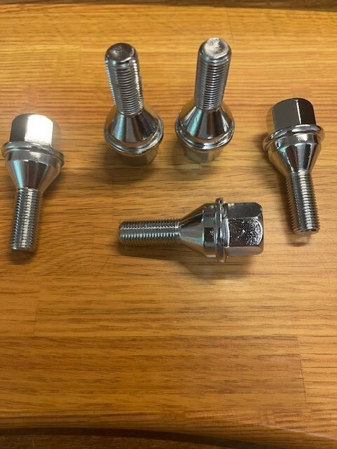 (5) Wheel Lugs 12x1.25, 611-005 Jeep Cherokee Compass Dodge Dart Chrysler 200 - Image 1 of 1