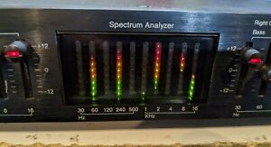 AudioSource Model EQ Eight/Series II 10 Band Graphic Equalizer - Works / Read