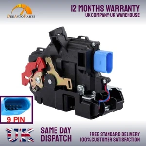 FOR VW GOLF MK5 JETTA SEAT SKODA OCTAVIA DOOR LOCK ACTUATOR MECHANISM FRONT LEFT - Picture 1 of 3