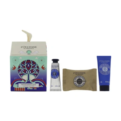 L'Occitane Shea Butter Body Cream 20ml Hand Cream 10ml Soap 25g Gift Set - image 1 of 2