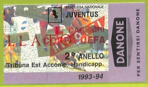 C2778- Vecchio BIGLIETTO PARTITA CALCIO 1993-1994 JUVENTUS VS CAGLIARI - Imagen 1 de 1