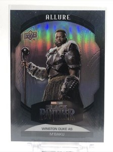 2022 Upper Deck Marvel Studios Allure Storm #70 Winston Duke as M'Baku /199