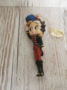 DANBURY COMO NUEVO BETTY BOOP ÁRBOL DE NAVIDAD ADORNO PERCHA SALUDO A LAS FIESTAS - Imagen 1 de 1