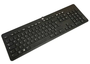 HP Slim USB Tastatur Keyboard Italia Italienisch QWERTY 803181-061 - Bild 1 von 1