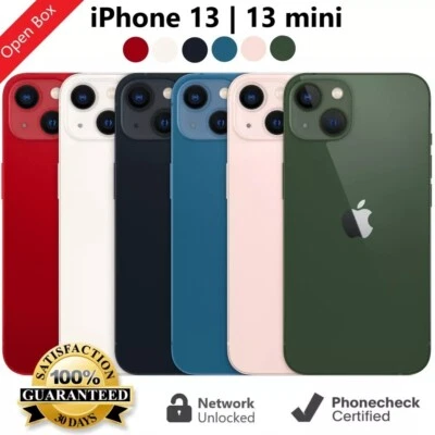 Apple iPhone 13 | 13 mini - 128GB | 256GB - All Colors - Unlocked T-Mobile AT&T - Image 1 of 2