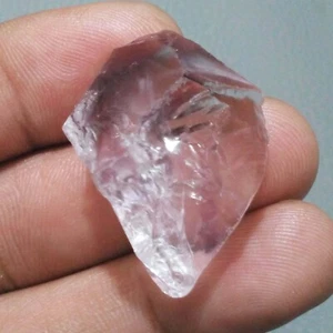 100% Naturale Ultimate Rosa Ametista Cruda 68,75 Ct Cristallo Ametista Grezzo Gioielli - Foto 1 di 9