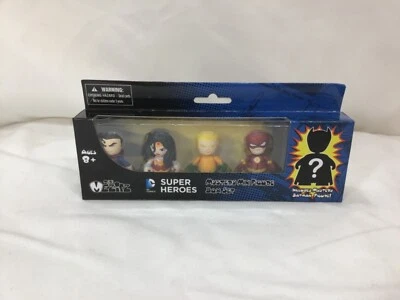 Новый 2015 Mezco Mezitz DC Comics супер героев 5 мини фигурка бокс-сет Бесплатная доставка - Изображение 1 из 2