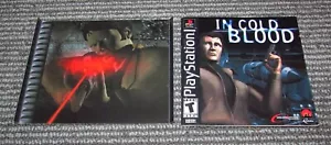 In Cold Blood (Manual & Back Insert Only) Playstation PS1 Authentic - Picture 1 of 2