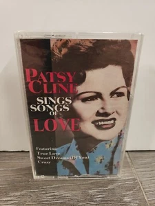 NEW PATSY CLINE SINGS SONGS OF LOVE MCAC-20879 1995 CASSETTE SEALED - Picture 1 of 4