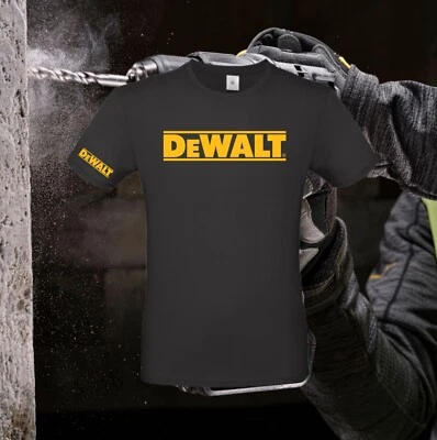 Camiseta Dewalt Regalo de Cumpleaños Powertools Camiseta Hágalo Usted Mismo Top Ropa de Trabajo para Adultos Camiseta Foto 1 de 2