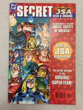 DC Secret JSA Files & Origins #1 Aug 99 Direct Sales Edition First Printing