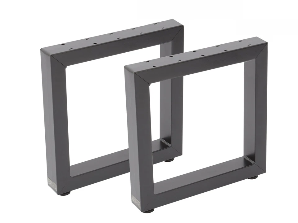 Sitzbank Bankgestell Kreuzgestell Kreuz Bank Esstisch Tisch Gestell Loft Stahl - Bild 1 von 1