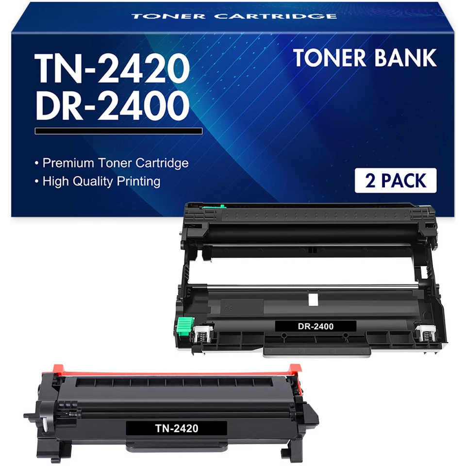 XXL TN-2420 Toner/DR-2400 Trommel für Brother MFC-L2710DW MFC-L2710DN HL-L2350DW - Bild 1 von 1