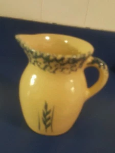 Robinson Ransbottom Table Milk~Syrup Pitcher Wheat Design - Picture 1 of 3