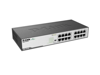 D-Link DGS-1016D Unmanaged Desktop/Rackmount Switch - Image 1 of 4