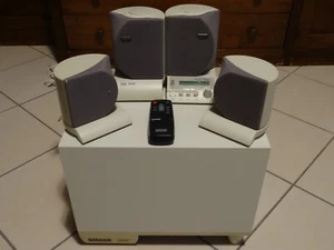Vintage Altec Lansing Multimedia Computer Speaker System ADA885 THX c/Subwoofer - Foto 1 di 9